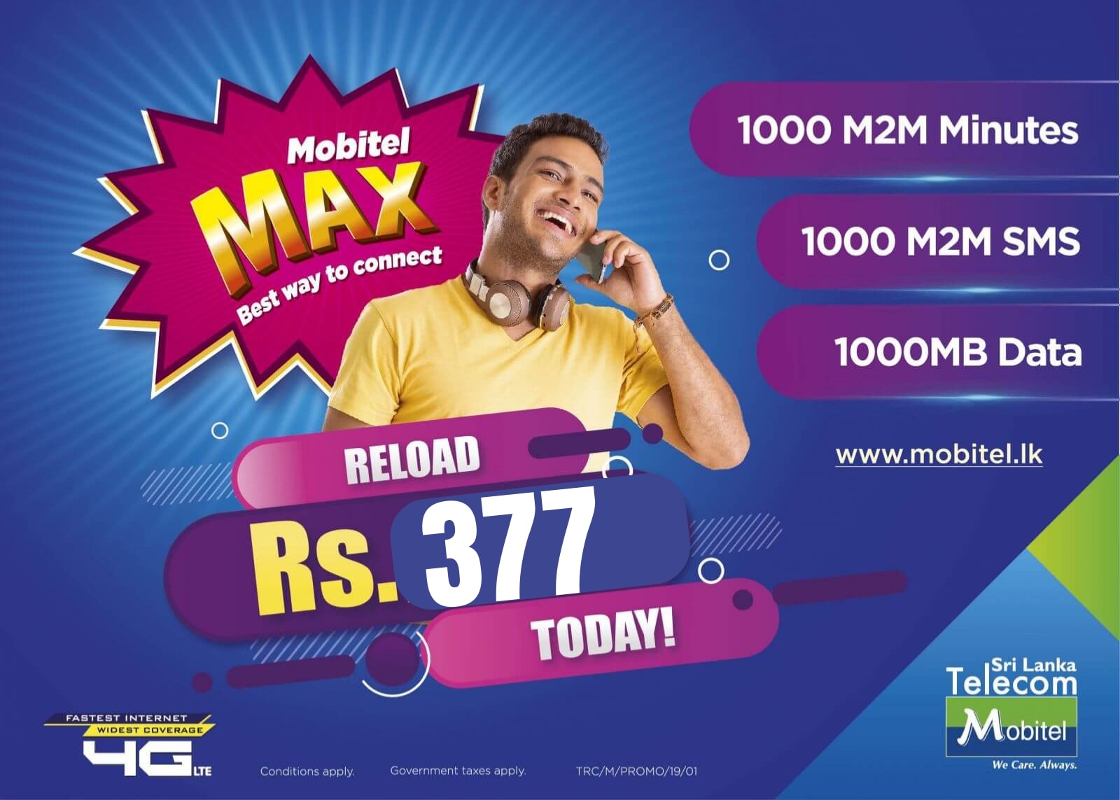 Mobitel max package
